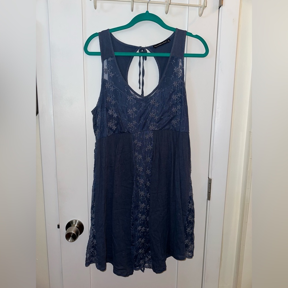 Abercrombie & Fitch, Key Hole Back Sun Dress, Size Large